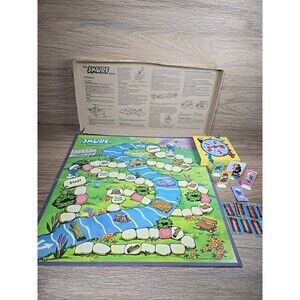 Milton Bradley 1988 THE SMURF Board Game - Pre-owned